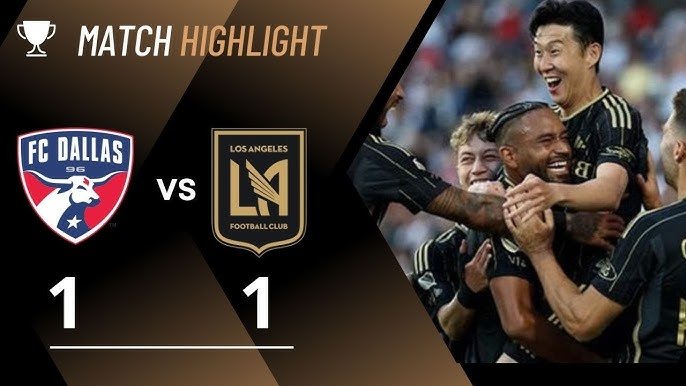 Son Heung-Min a marqué son premier but en MLS, dans un match palpitant entre LAFC et FC Dallas